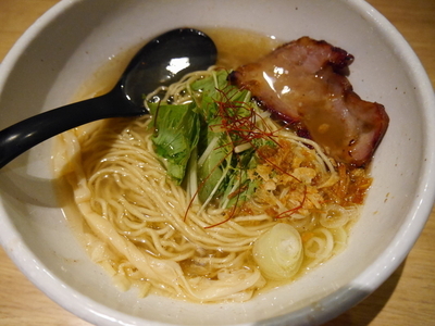 「らぁめん 塩」@麺屋宗 -sou- 中目黒店の写真