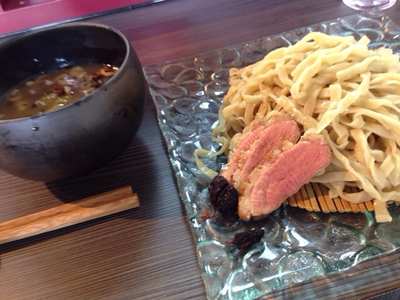 「鴨つけ麺」@柳麺 呉田-goden-の写真