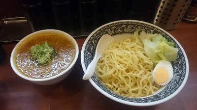 「カレーつけ麺+サービスライス」@拉麺 梅太郎の写真