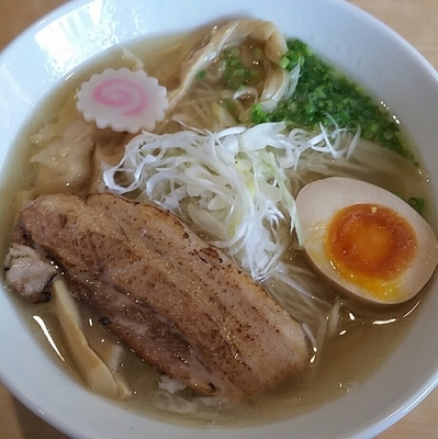 「とり塩そば　７５０円」@麺や 蒼 AOIの写真