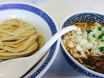 「にぼっしーつけ麺」@濃厚鶏豚骨魚介つけ麺 かず屋の写真