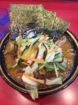 「チャーシュー麺 野菜畑」@環2家の写真