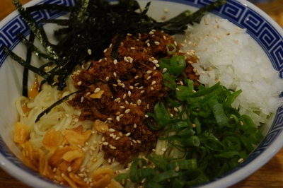 「海老香る汁なし坦坦麺（限定）」@神保町 可以の写真