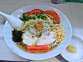 「冷製らぁ麺 (限定/ ￥900)」@桜台らぁ麺 美志満の写真