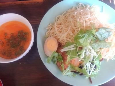「ピリ辛つけ麺　900円」@袈裟丸家の写真