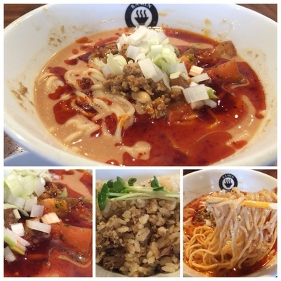 「【限定】冷しトマト担々麺850円ミニ辛肉玉50円豚飯100円」@RAMEN GOTTSUの写真