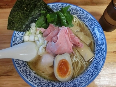 「煮干そば（白）」@中華そば よしかわの写真