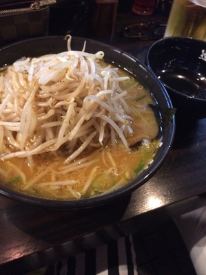 「もやしラーメン」@ラーメン道楽 川崎店の写真