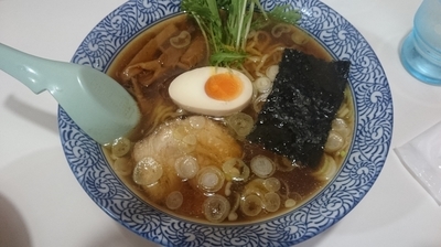 「和風にぼしラーメン」@手もみラーメン もりもり亭の写真