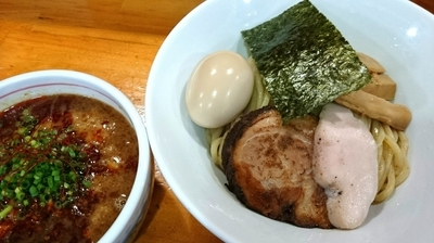 「【夏季限定】辛えびつけ 830円＋現金50円」@麺屋 むじゃきの写真