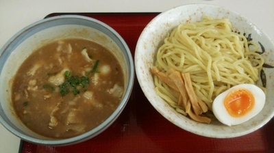「豚つけ麺  中  \820  餃子 無料券」@優勝軒 上尾店の写真