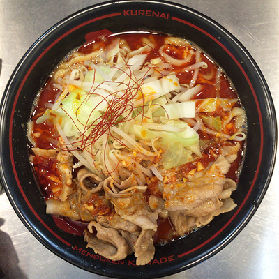 「紅らーめん」@麺創研 紅 府中の写真