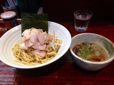 「チャーシュー増し濃厚こってり煮干つけ麺¥1050」@チャランポの写真