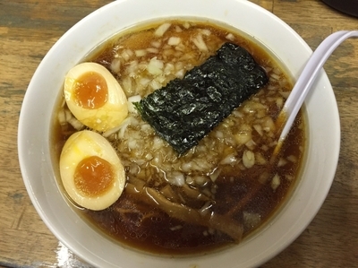 「ラーメン+玉子【700円】」@藍華の写真