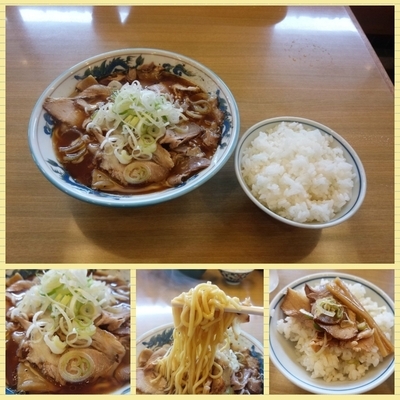 「チャーシューラーメン＋ライス」@大喜 根塚店の写真