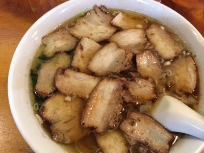 「肉そば　塩　 880円」@梅喜の写真