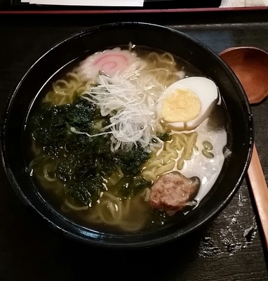 「鯛だしらーめん６００円」@海鮮どんぶり亭の写真