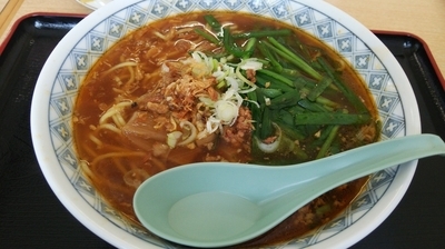 「ピリ辛台湾ラーメン\800」@中華はまやの写真