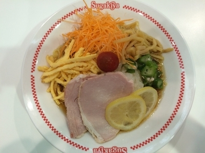 「プレミアム冷しラーメン」@スガキヤ 守山イオン店の写真