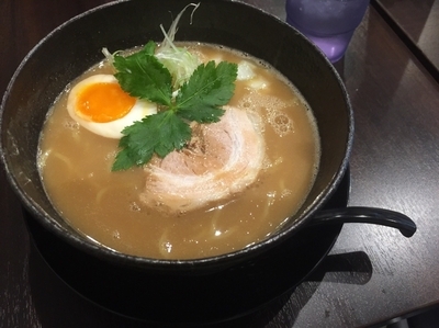 「ラーメン(鶏と豚骨)  700円」@らぁめんしばくなら 菩子母鼓の写真