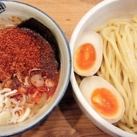 辛辛つけ麺（中盛・辛さ標準・極太麺）