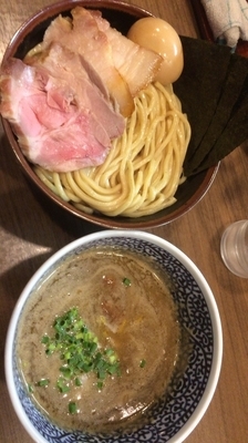 「特製濃厚つけ麺 中盛り」@煮干しつけ麺 宮元の写真