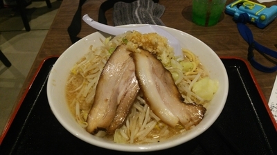 「フジヤマ・大盛り(800円)」@麺屋 心 イオンモール幕張新都心店の写真