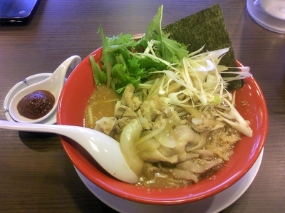 「ぶたみそ+唐辛子みそ」@旭川味噌ラーメン ばんから 武石IC店の写真