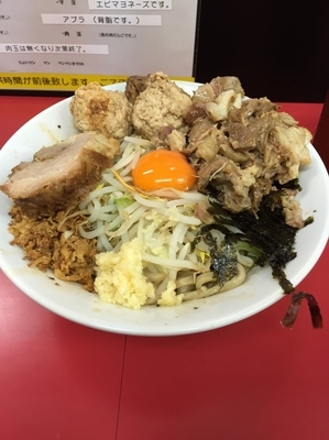 「汁なし ほぐし豚」@ラーメン一心の写真