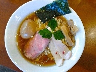 「味玉醤油ラーメン/￥850」@中華そば 七麺鳥の写真