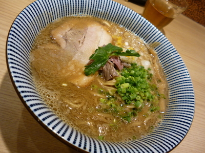 「ラム煮干中華そば」@自家製麺 MENSHO TOKYOの写真