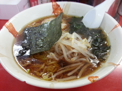 「ラーメン江戸風（５００円）」@うまいラーメン 小滝橋店の写真