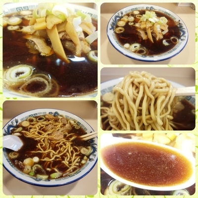 「富山ブラックラーメン＋ライス」@喜八の写真