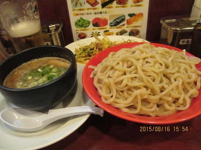 「豚骨魚介つけ麺特盛（800ｇ）￥680」@豚骨ラーメン 龍吟軒 大山町店の写真