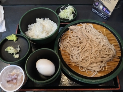 「朝定食Cセット（￥360）」@ゆで太郎 鶴ヶ峰店の写真