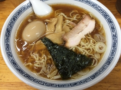 「味玉中華そば　￥700」@中華そば・つけめん 甲斐の写真