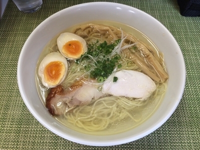 「味玉塩らぁ麺　￥750」@麺や金時の写真