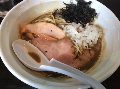 「煮干濃麺HV　￥800」@濃麺 海月の写真