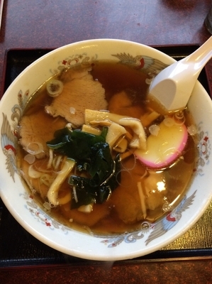 「チャーシュー麺」@そば処 阿原本店の写真