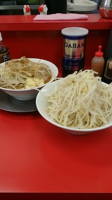 「ラーメン並み￥700魚粉￥50」@ジャンクガレッジ 熊谷店の写真