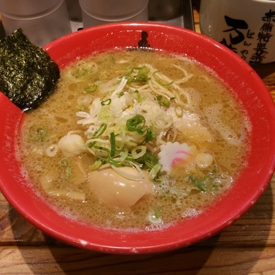 「味玉豚鶏中華そば」@赤備の写真