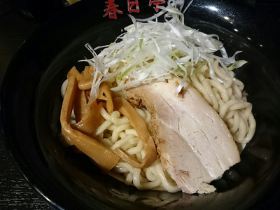 「しょうゆ油そば」@油そば 春日亭 神田店の写真