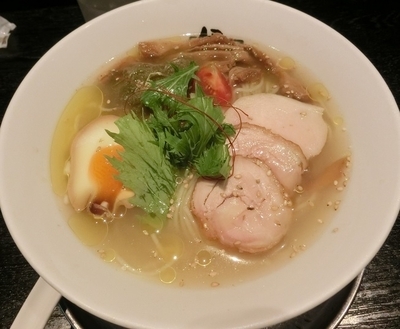 「【四季彩菜麺】柚子鶏冷やしらー麺」@麺行使 伊駄天 静岡店の写真
