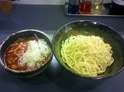 「辛味噌つけ麺 中盛 10辛(あつもり)」@大輝の写真