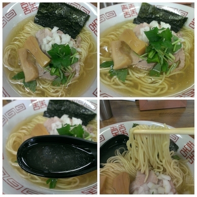 「煮干中華そば（塩）」@㐂九家の写真