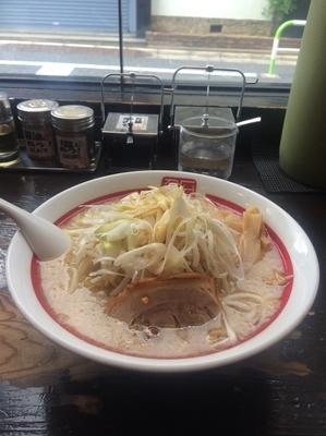 「ねぎもやしラーメン 中盛り」@千石自慢ラーメン 本店の写真