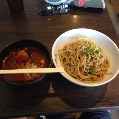 「辛味つけ麺 中盛」@中華蕎麦 瑞山（ZUIZAN）の写真