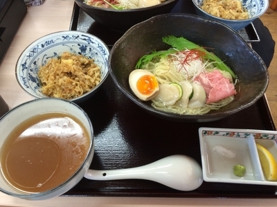 「「1周年限定」煮干ほたてつけそば」@中華そば よしかわの写真