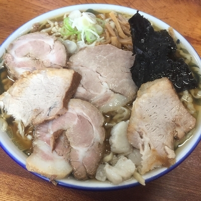 「中華そば（￥750）＋チャーシューメン（￥150）」@ケンちゃんラーメンの写真