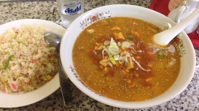 「炒飯＆マーボーメン(980円)」@本場中華料理 吉祥の写真